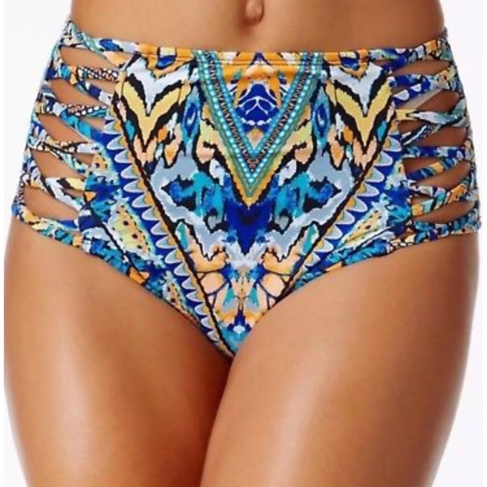 Bar III High Waist Bikini Bottom.